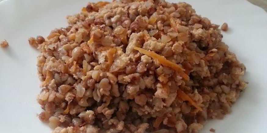 Рецепт гречки с мясом