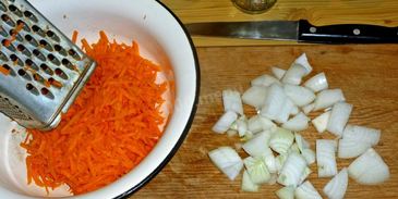 гречка с печенью