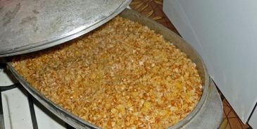 гречка с печенью