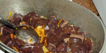 гречка с печенью