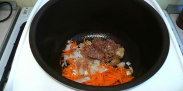 гречка с тушенкой в мультиварке