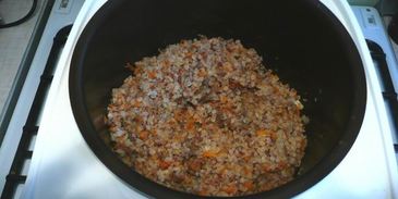 гречка с тушенкой в мультиварке