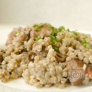 Рецепт Гречки с тушеной свининой