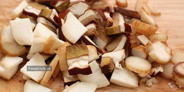 гречневая каша с белыми грибами