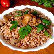 Рецепт Гречневой каши с грибами и луком