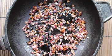 гречневая каша с грибами и луком