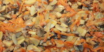 гречневая каша с мясом и грибами в духовке