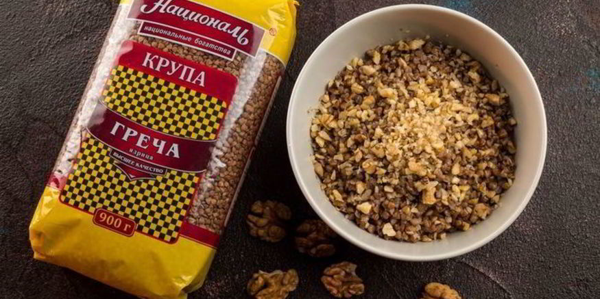 Рецепт гречневой каши с орехами и медом