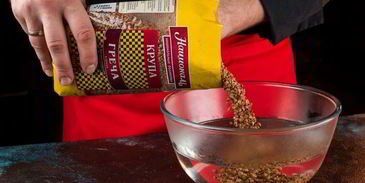 гречневая каша с орехами и медом