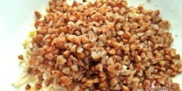 гречневая каша с творогом