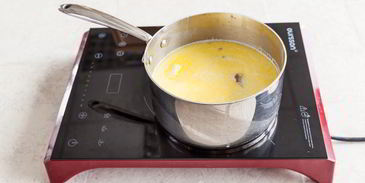 каша гречневая пуховая со сливочным соусом