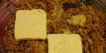 каша гречневая с луком