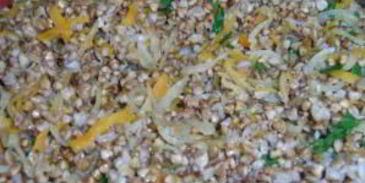 каша гречневая с луком