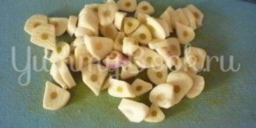 печень с морковью и зеленью и гречка на гарнир