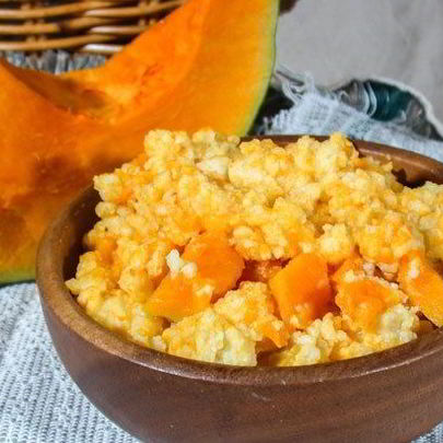 Каша из тыквы и пшена