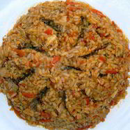 Рецепт Каши рисовой со свининой