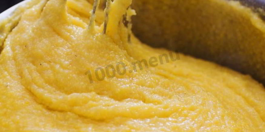 Рецепт каши из кукурузной крупы на молоке