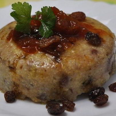 Каша с сухофруктами в мультиварке