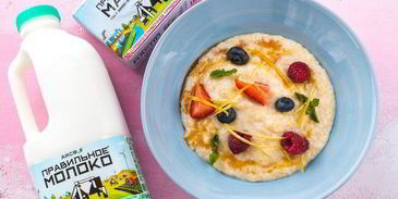 кукурузная каша на молоке