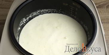 кукурузная каша на сметане и сливках