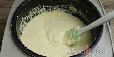кукурузная каша на сметане и сливках