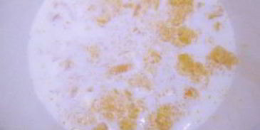 кукурузная каша с бананом