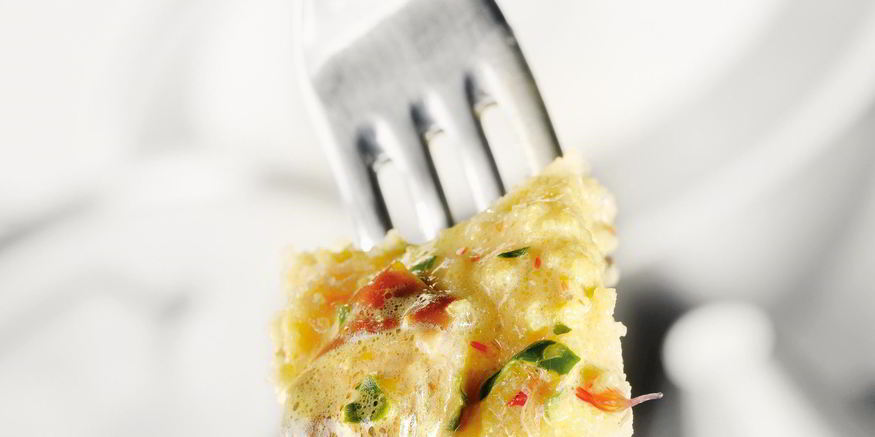 Рецепт кукурузной каши с грибами и шафраном