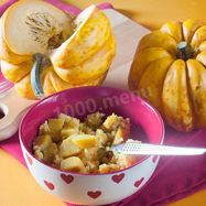 Рецепт Кукурузной каши с тыквой на воде