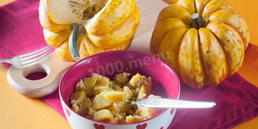 Рецепт кукурузной каши с тыквой на воде