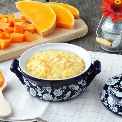 Кукурузная каша с тыквой в мультиварке
