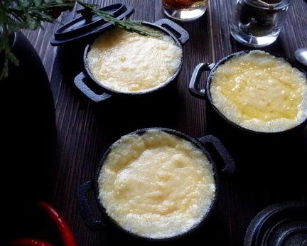 Кукурузная каша в горшочке