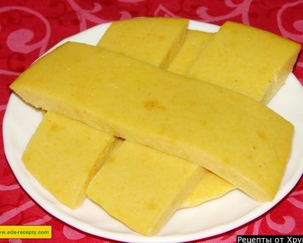 Мамалыга на молоке по-румынски