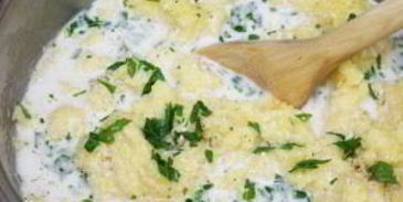 мамалыга с сыром