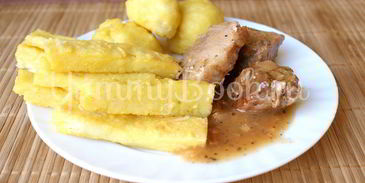 полента из кукурузной муки