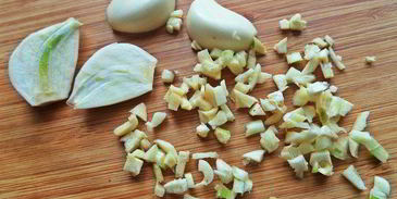 полента с беконом и овощами