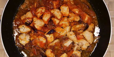 полента с курицей