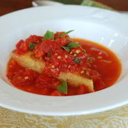 Рецепт Поленты с помидорами