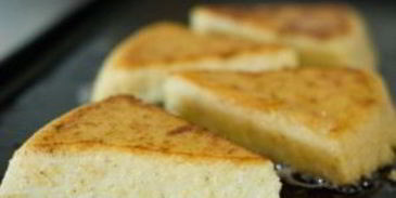 полента с помидорами