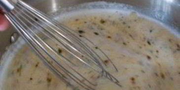 полента с помидорами