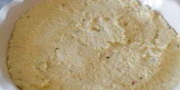 полента с помидорами