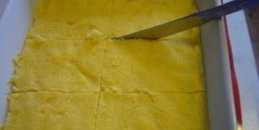 полента с сыром