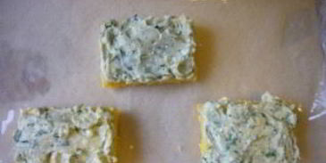 полента с сыром