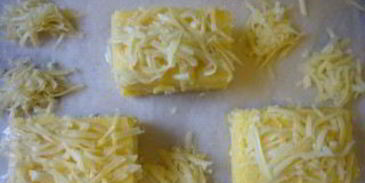 полента с сыром