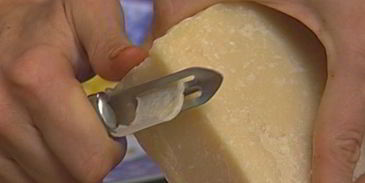 полента со спаржей