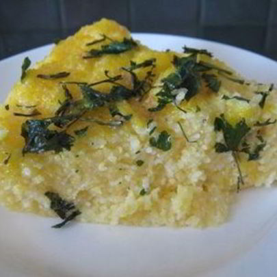 Сырная полента