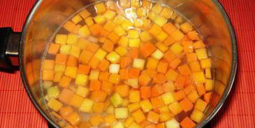 тыквенно-кукурузная каша