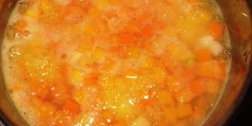 тыквенно-кукурузная каша