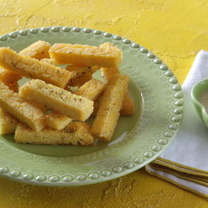 Запеченная полента из пшена