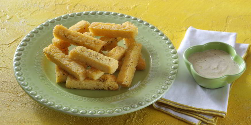 Рецепт запеченной поленты из пшена