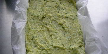 запеченная зеленая полента